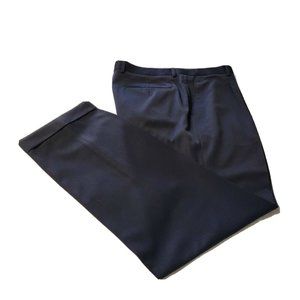 Vitali Men's Black Dress Pants Pleated Front Cuffed Hem Size 36" x 32"  Z2019-PL